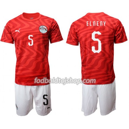 Egypten Elneny 5 Børn Hjemme Fodboldsæt 2019 S/S (+ Korte bukser)